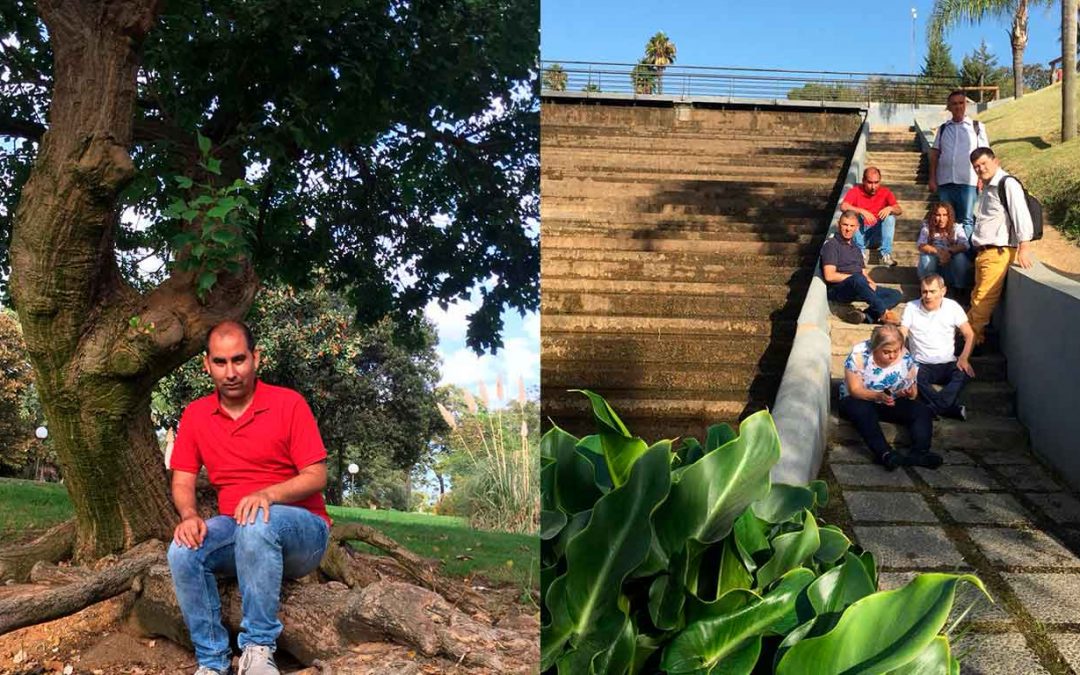Los residentes visita al Parque Botánico ‘José Celestino Mutis’, en La Rábida